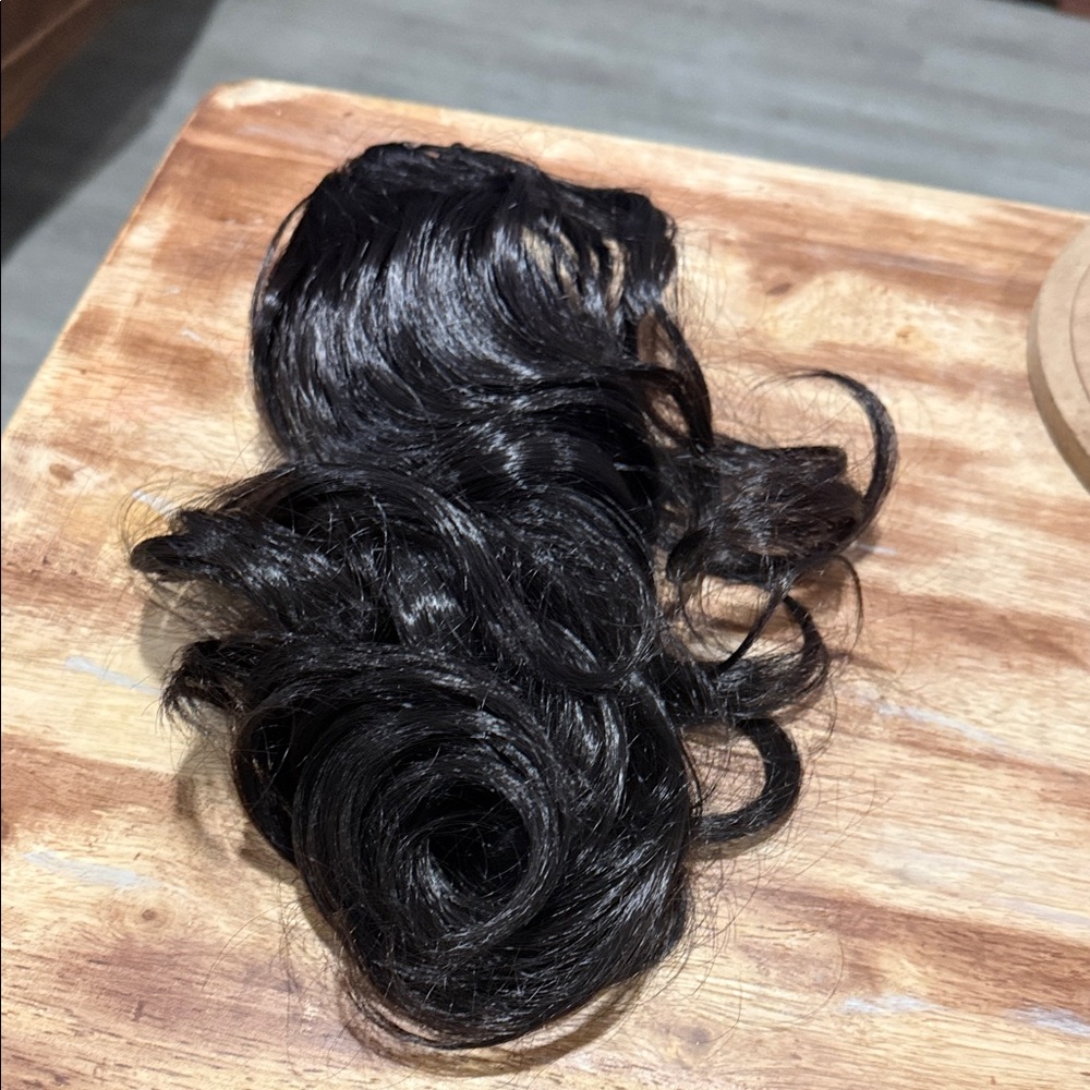 # 66 - Dark Brown Clip-In Hair Piece for Volume and Length